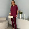 CALÇA LEGGING VALENTINA PÉROLA STIRRUP FINESSE - MARSALA