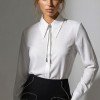 CAMISA EDUARDA CREPE FINESSE - OFF WHITE