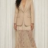 BLAZER CATHERINE BOTÃO PÉROLAS FINESSE - BEGE