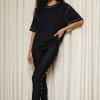 T-SHIRT OVER MALHA BASIC NOBLESSE - PRETO