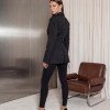 BLAZER CATARINA ALAFAITARIA AMARRAÇÃO WILDNESSE - PRETO