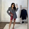 BLAZER TATI ALFAIATARIA RISCA WILDNESSE - CINZA