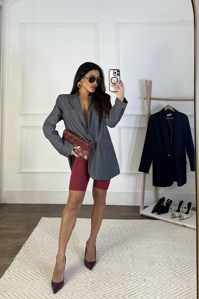 BLAZER TATI ALFAIATARIA RISCA WILDNESSE - CINZA