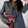 BLAZER TATI ALFAIATARIA RISCA WILDNESSE - CINZA