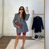 BLAZER TATI ALFAIATARIA RISCA WILDNESSE - CINZA