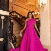 VESTIDO BUENOS AIRES UM OMBRO - FÚCSIA