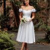 VESTIDO TAYLOR MIDI NOIVINHAS - OFF WHITE