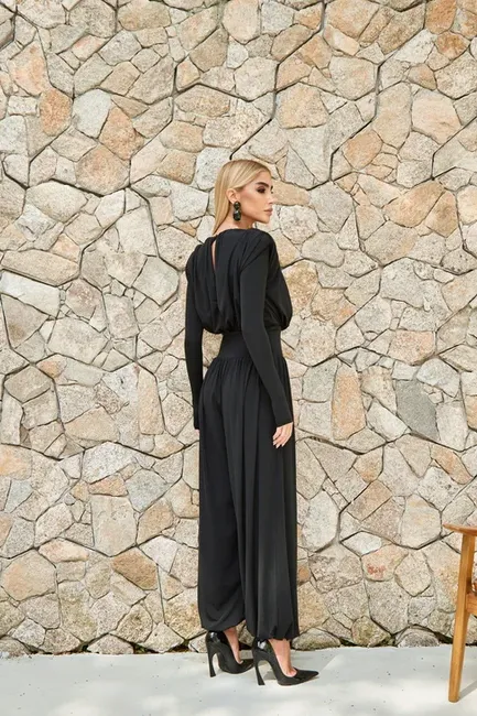 MACACÃO ALADIM MILEY MANGA LONGA - PRETO
