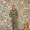 MACACÃO ALADIM MILEY MANGA LONGA - VERDE OLIVIA