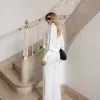 CONJUNTO ORLANDO BLUSA E CALÇA TRICÔ - OFF WHITE