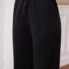 CONJUNTO ORLANDO BLUSA E CALÇA TRICÔ - PRETO