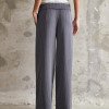 CONJUNTO COLETE E CALÇA RISCA DE GIZ MARCELA - CINZA