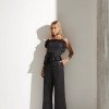 CONJUNTO VERONA BLUSA E PANTALONA ALFAITARIA - PRETO