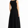 VESTIDO ELIZA LONGO MILANO - PRETO