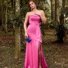 VESTIDO LONGO ACETINADO MARY - PINK