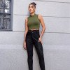CALÇA LOS ANGELES SUEDE - PRETO