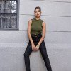 CALÇA LOS ANGELES SUEDE - PRETO