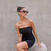 VESTIDO CURTO T.Q.C DARA - PRETO