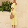 CONJUNTO COPACABANA MOLETINHO PANTACOURT - AMARELO