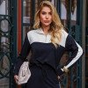 CONJUNTO MAITE MOLETINHO BLUSA ZÍPER - PRETO/BRANCO
