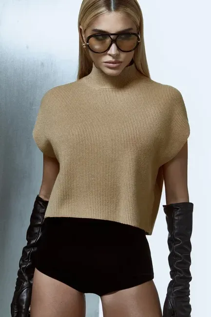 BLUSA GIANE MODAL - BEGE