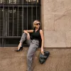 CALÇA BÉLGICA CENOURA ALFAITARIA - CINZA