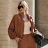 CONJUNTO BERLIM BOMBER CALÇA ALFAIATARIA - CAMEL