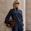 CONJUNTO BERLIM BOMBER CALÇA ALFAIATARIA - AZUL MARINHO