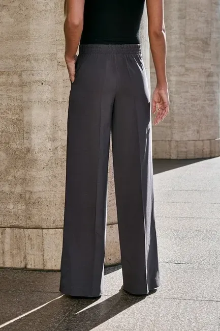 CONJUNTO BERLIM BOMBER CALÇA ALFAIATARIA - CHUMBO