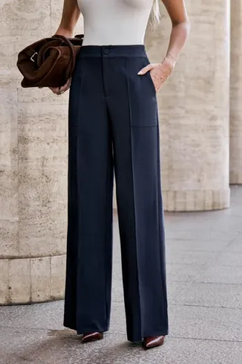 CONJUNTO BERLIM BOMBER CALÇA ALFAIATARIA - AZUL MARINHO