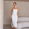 VESTIDO MIDI T.Q.C ÁVILA - OFF WHITE