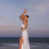 VESTIDO STEFANIA HOTPANT - PRATA