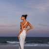 VESTIDO STEFANIA HOTPANT - PRATA