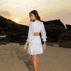 VESTIDO OHANA CURTO LAISE - OFF WHITE
