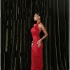 VESTIDO LONGO FRENTE ÚNICA MICHELE - VERMELHO