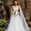 VESTIDO GABRIELLE TULE BORDADO NOIVINHAS - BRANCO