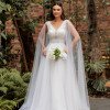 VESTIDO GABRIELLE TULE BORDADO NOIVINHAS - BRANCO