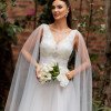 VESTIDO GABRIELLE TULE BORDADO NOIVINHAS - BRANCO