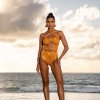CONJUNTO BODY COM PAREÔ LARANJA - MALDIVAS
