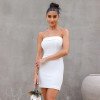 VESTIDO CURTO T.Q.C DARA - OFF WHITE
