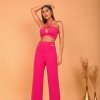 CONJUNTO BERLIM CALÇA VAZADA - PINK