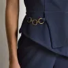 CONJUNTO RUTE CALÇA COM BLUSA ZÍPER - AZUL MARINHO