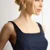 CONJUNTO RUTE CALÇA COM BLUSA ZÍPER - AZUL MARINHO