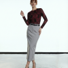 BODY TUANI TULE DAMASK GLAMOROUS - VINHO
