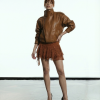 JAQUETA STELLA BOMBER COURO ECO GLAMOROUS - CAMEL