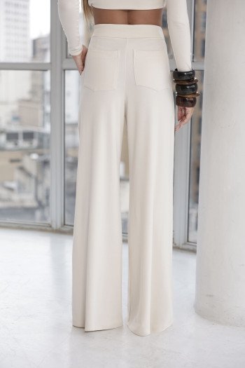 CONJUNTO ANA PAULA BLUSA NÓ - AREIA