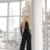 CONJUNTO ANA PAULA BLUSA NÓ - PRETO