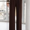 CONJUNTO ANA PAULA BLUSA NÓ - MARROM