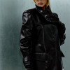 BLAZER IRLANDA COURO CROCO - PRETO