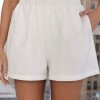 CONJUNTO PIETRA CAMISA E SHORT ALFAITARIA - OFF WHITE